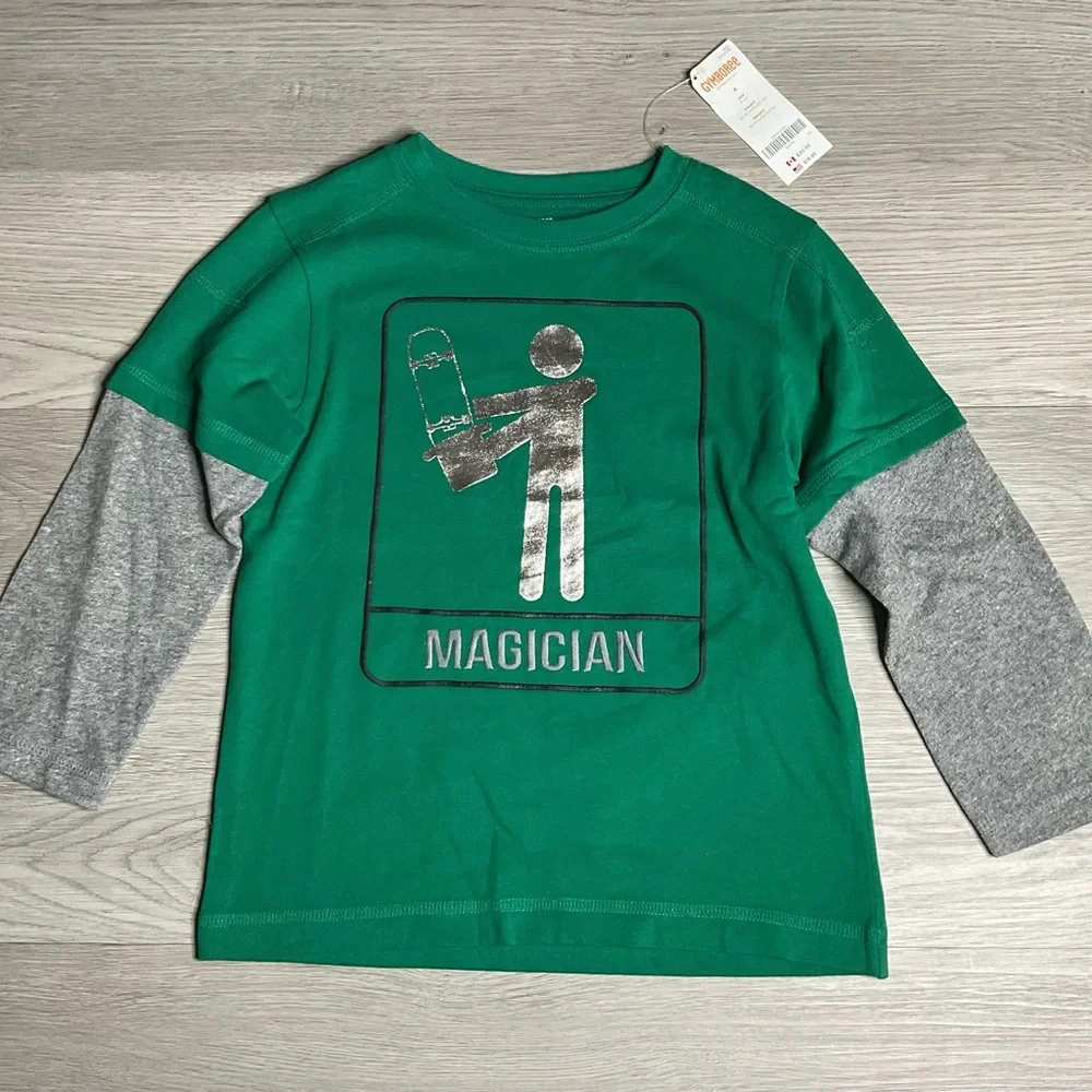 GYMBOREE‎ Mr. MAGICIAN Long Sleeve Magician Size 4 Boys NWT